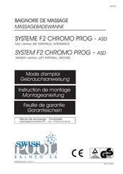Swisspool Balneo SYSTEME F2 CHROMO PROG-ASD Instructions De Montage