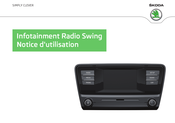 Skoda Infotainment Radio Swing Notice D'utilisation