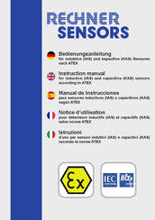 Rechner Sensors IAS-20 Serie Manuel D'utilisation