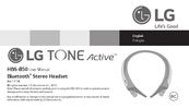 Lg TONE Active HBS-850 Mode D'emploi