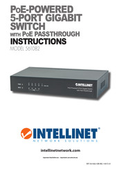 Intellinet Network Solutions 561082 Instructions