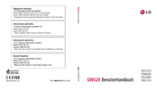LG GW520.ADEUSV Guide De L'utilisateur