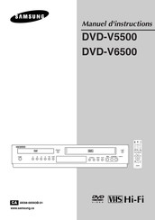 Samsung DVD-V5500 Manuel D'instructions