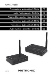 Metronic MET720 Mode D'emploi