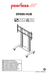 peerless-AV SR598-HUB Manuel D'utilisation