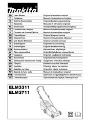 Makita ELM3311 Manuel D'instructions D'origine