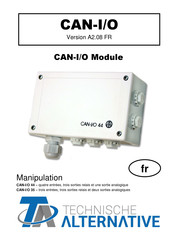 Technische Alternative CAN-I/O 44 Mode D'emploi