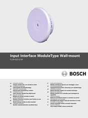 Bosch FLM-420-I2-W Guide D'installation