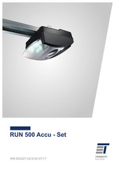 tormatic RUN 500 Accu-Set Mode D'emploi