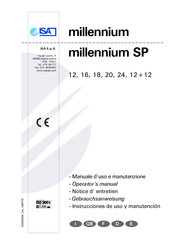 ISA millennium SP 20 Notice D'entretien