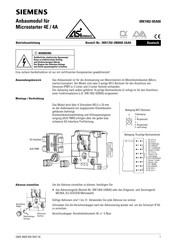 Siemens 3RK1702-2MB00-2AA0 Instructions De Service