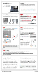 Yealink T53W Guide D'installation Rapide