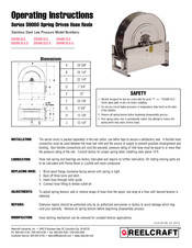 Reelcraft D9000 Serie Mode D'emploi