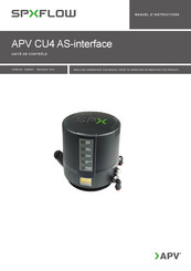 APV SPX Flow APV CU4 AS-interface Manuel D'instructions
