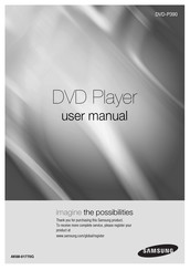 Samsung DVD-P390 Mode D'emploi