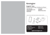 Kensington BungeeAir Power Guide De Démarrage Rapide