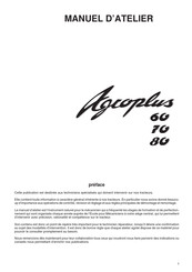 DEUTZ-FAHR Agroplus 70 Manuel D'atelier