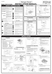 Fujioh BUF-01A Manuel D'installation
