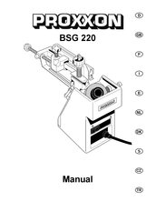 Proxxon BSG 220 Mode D'emploi