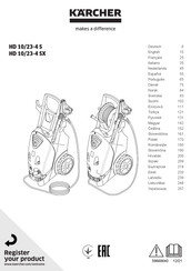 Kärcher HD 10/23-4 SX Mode D'emploi
