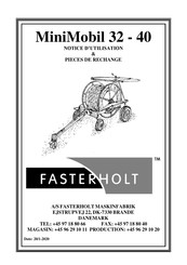 FASTERHOLT MiniMobil 32 Notice D'utilisation