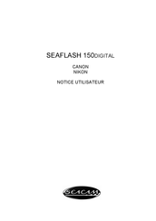 Seacam SEAFLASH 150 DIGITAL Notice Utilisateur