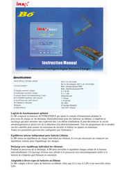 Imax B6 Manuel D'instructions