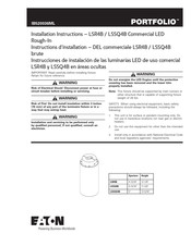 Eaton PORTFOLIO LSR4B Instructions D'installation