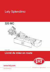 LELY Splendimo 320 MC Livret De Mise En Route
