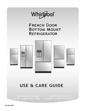 Whirlpool WRF767SDHV Guide D'utilisation Et D'entretien