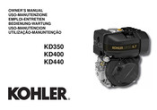 Kohler KD350 Emploi-Entretien