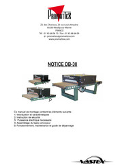 Promattex DB-30 Notice