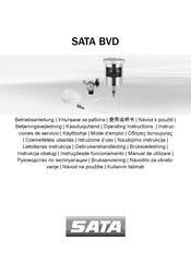 SATA BVD Mode D'emploi