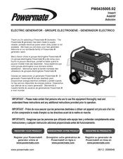 Powermate PM0435005.50 Mode D'emploi