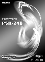 Yamaha PORTATONE PSR-248 Mode D'emploi