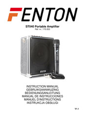 Fenton 170.053 Manuel D'instructions