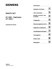 Siemens SIMATIC NET CP 1243-1 Instructions De Service