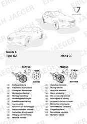 Erich Jaeger 748550 Consignes De Montage