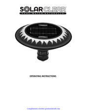 RecWaterTec SolarClear Consignes D'utilisation