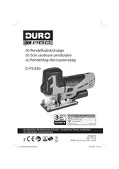 DURO PRO 11016 Instructions D'origine