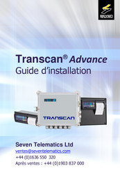 Seven Telematics Transcan Advance Guide D'installation