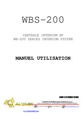 Altair WBS-200 Manuel D'utilisation