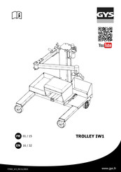 GYS TROLLEY IW1 Mode D'emploi