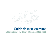 Blackberry HS-655+ Guide De Mise En Route