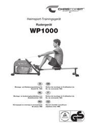 Christopeit Sport WP1000 Notice De Montage Et D'utilisation
