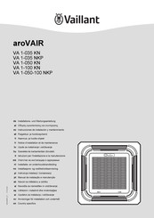 Vaillant aroVAIR VA 1-050-100 NKP Notice D'installation Et De Maintenance