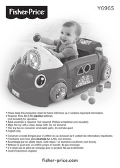 Fisher-Price Y6965 Mode D'emploi