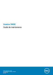 Dell Vostro 3400 Guide De Maintenance