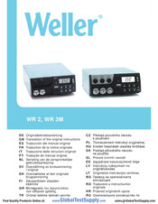 Weller WR 2 Notice Originale