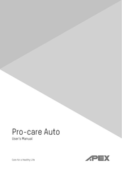 Apex Pro-care Auto Mode D'emploi